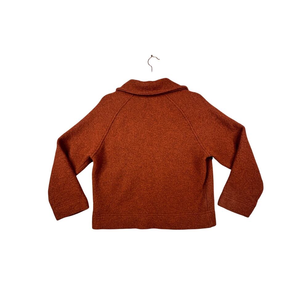 Madewell Rust Wool Zip Jacket - Picture 3 of 14